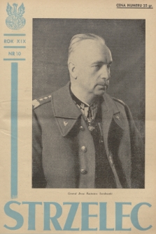 Strzelec : organ Związku Strzeleckiego. R.19, 1939, nr 10
