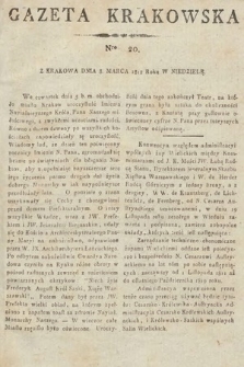 Gazeta Krakowska. 1812, nr 20