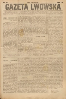 Gazeta Lwowska. 1881, nr 17