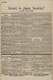 Gazeta Narodowa. 1899, nr 168
