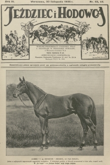 Jeździec i Hodowca. R.4, 1925, nr 43-44