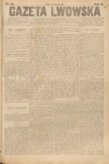 Gazeta Lwowska. 1881, nr 19