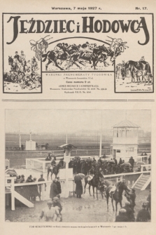 Jeździec i Hodowca. R.6, 1927, nr 17