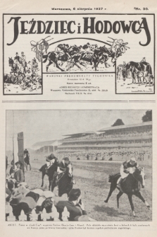 Jeździec i Hodowca. R.6, 1927, nr 30