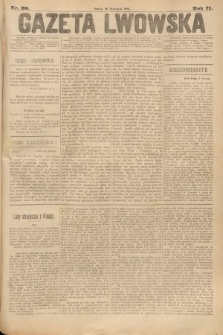 Gazeta Lwowska. 1881, nr 20