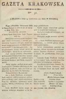 Gazeta Krakowska. 1812, nr 52