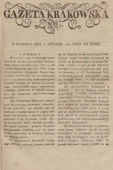 Gazeta Krakowska. 1821, nr 5