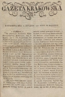 Gazeta Krakowska. 1821, nr 6