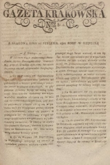Gazeta Krakowska. 1821, nr 8