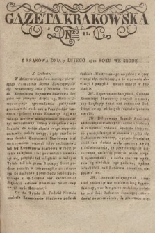 Gazeta Krakowska. 1821, nr 11