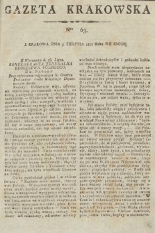 Gazeta Krakowska. 1812, nr 63