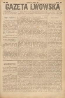 Gazeta Lwowska. 1881, nr 21