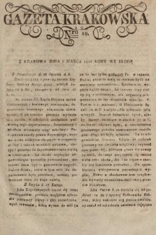 Gazeta Krakowska. 1821, nr 19