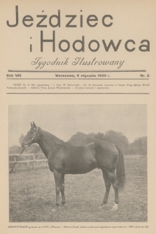 Jeździec i Hodowca : tygodnik ilustrowany. R.8, 1929, nr 2