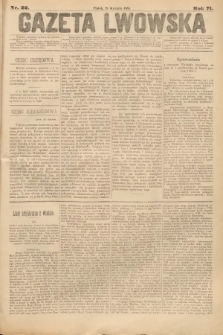 Gazeta Lwowska. 1881, nr 22