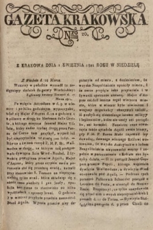 Gazeta Krakowska. 1821, nr 26