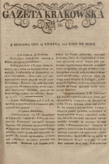 Gazeta Krakowska. 1821, nr 33