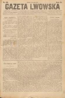 Gazeta Lwowska. 1881, nr 23