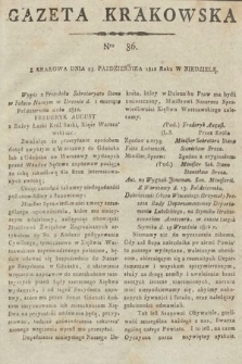Gazeta Krakowska. 1812, nr 86