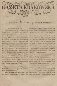 Gazeta Krakowska. 1821, nr 40