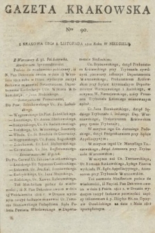 Gazeta Krakowska. 1812, nr 90