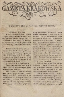 Gazeta Krakowska. 1821, nr 43