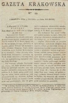 Gazeta Krakowska. 1812, nr 99