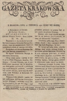 Gazeta Krakowska. 1821, nr 51