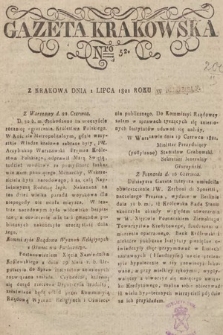 Gazeta Krakowska. 1821, nr 52