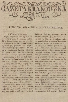 Gazeta Krakowska. 1821, nr 58