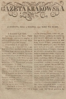 Gazeta Krakowska. 1821, nr 63