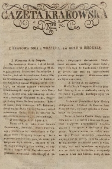 Gazeta Krakowska. 1821, nr 70