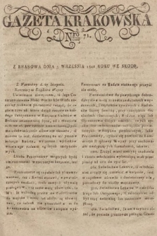 Gazeta Krakowska. 1821, nr 71