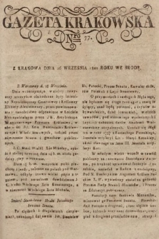 Gazeta Krakowska. 1821, nr 77