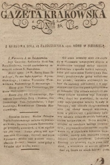 Gazeta Krakowska. 1821, nr 86