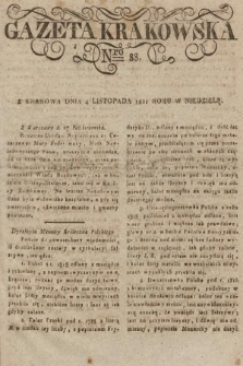 Gazeta Krakowska. 1821, nr 88