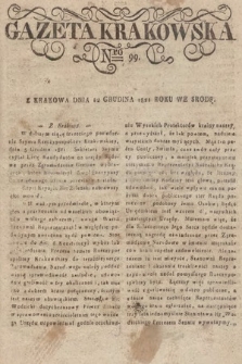 Gazeta Krakowska. 1821, nr 99