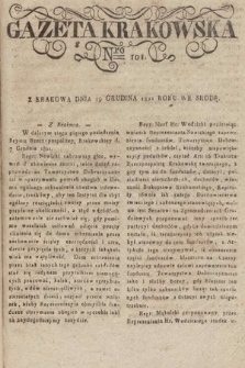 Gazeta Krakowska. 1821, nr 101