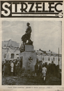 Strzelec : organ Towarzystwa Związek Strzelecki poświęcony sprawom przysposobienia wojskowego, sportu, oraz wychowania fizycznego i obywatelskiego. R.10 (1930), nr 34