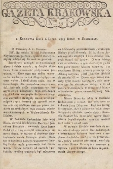 Gazeta Krakowska. 1823, nr 54