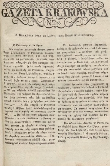Gazeta Krakowska. 1823, nr 58