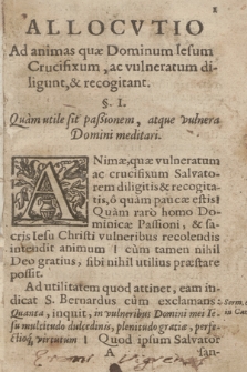 Corona Sacratissimorvm Iesv Christi Vvlnervm : XXXV Considerationibvs Ex Sacra Scriptvra, Sanctis Patribvs, Historia Ecclesiastica Potissimvm Desvmptis