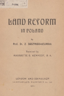 Land reform in Poland