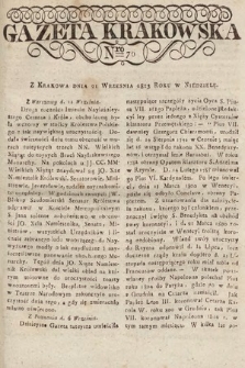 Gazeta Krakowska. 1823, nr 76