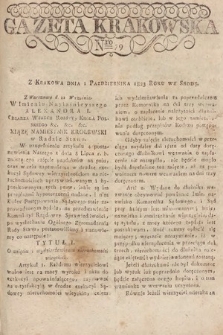 Gazeta Krakowska. 1823, nr 79