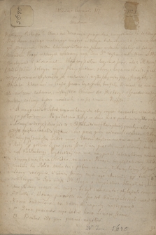 List Juliana Sawiczewskiego do Piotra NN. Wiedeń 1817 r.
