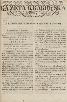 Gazeta Krakowska. 1823, nr 82