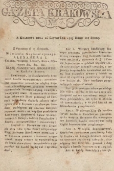 Gazeta Krakowska. 1823, nr 95