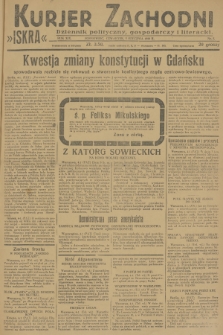 Kurjer Zachodni Iskra : dziennik polityczny, gospodarczy i literacki. R.19, 1928, nr 5