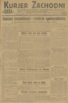 Kurjer Zachodni Iskra : dziennik polityczny, gospodarczy i literacki. R.19, 1928, nr 25